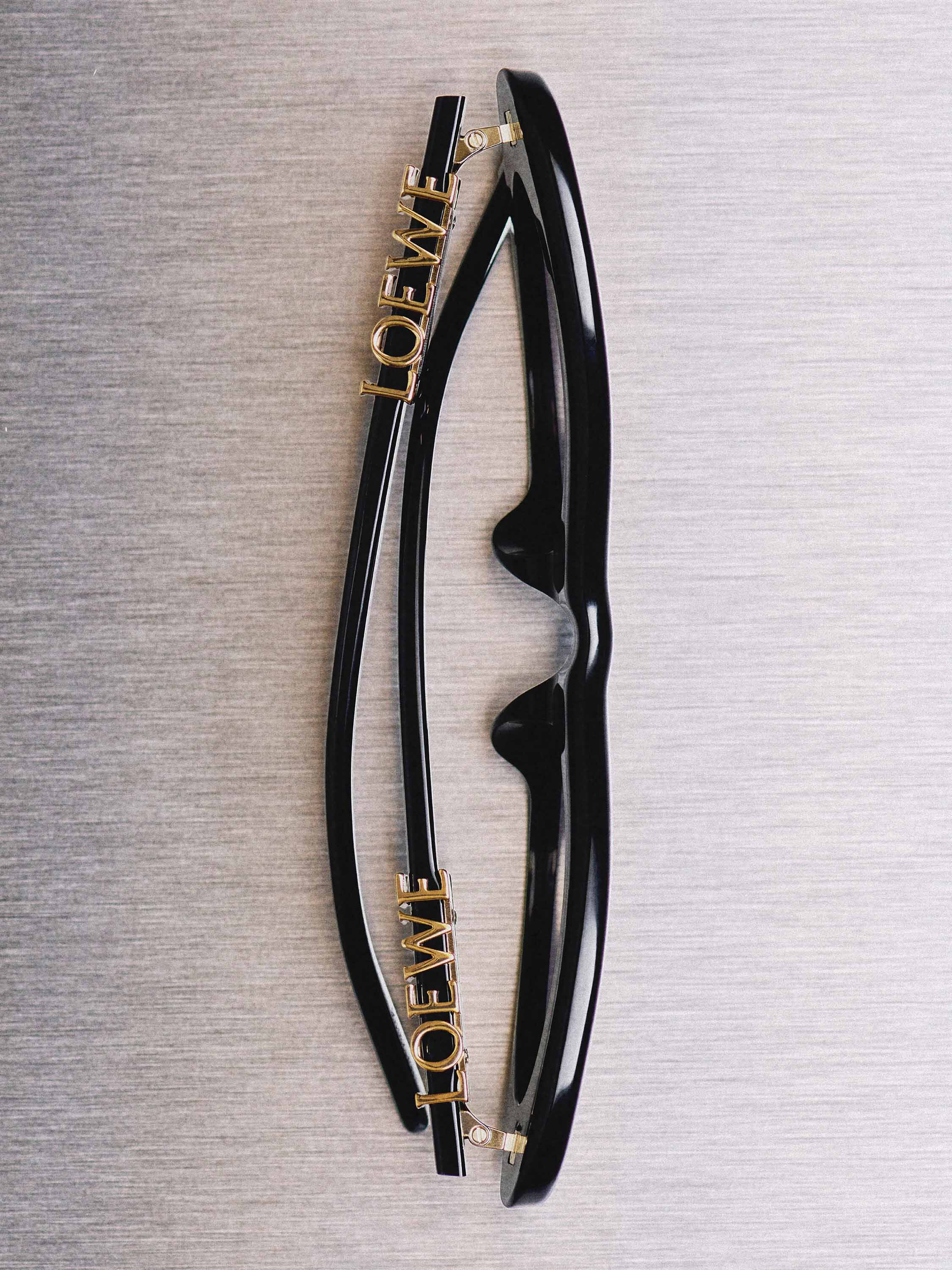 Small Gate Dual bag in soft calfskin and jacquard Sand - LOEWE
